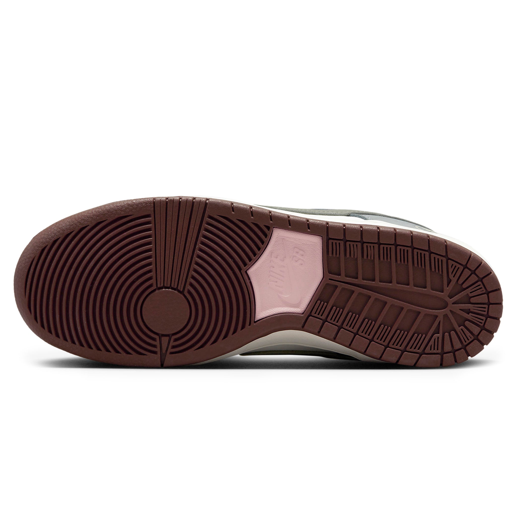 Sole view of Yuto Horigome x Nike SB Dunk Low FQ1180-001